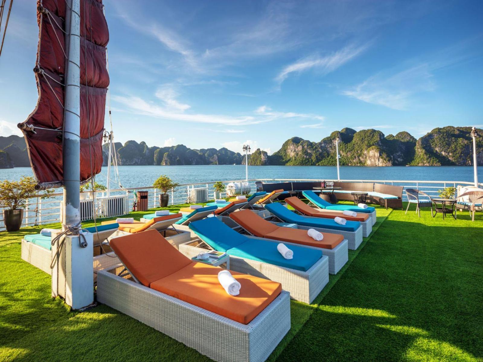 Hotel Lotus Boutique Cruise Ha Long Exteriér fotografie
