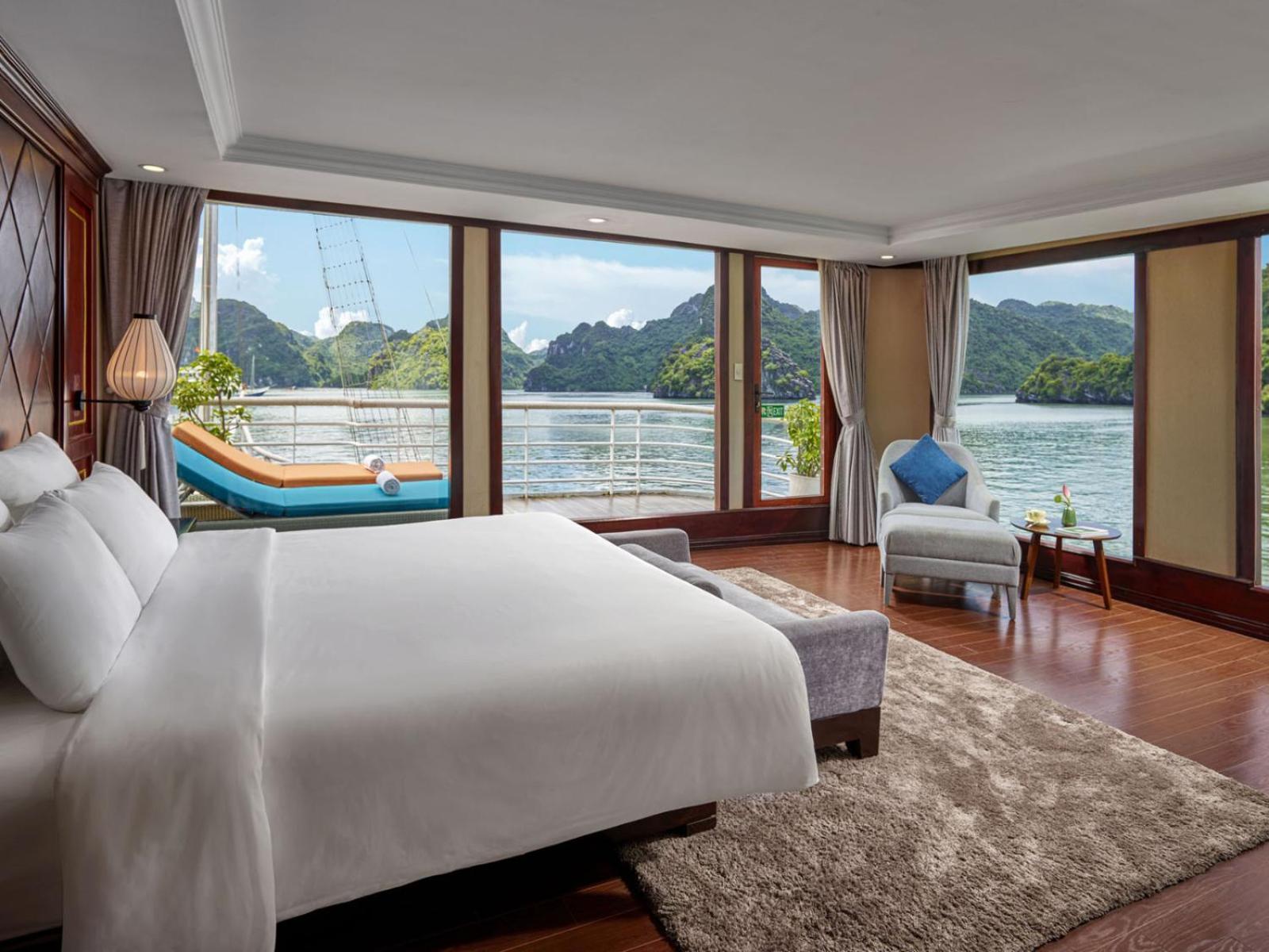 Hotel Lotus Boutique Cruise Ha Long Exteriér fotografie