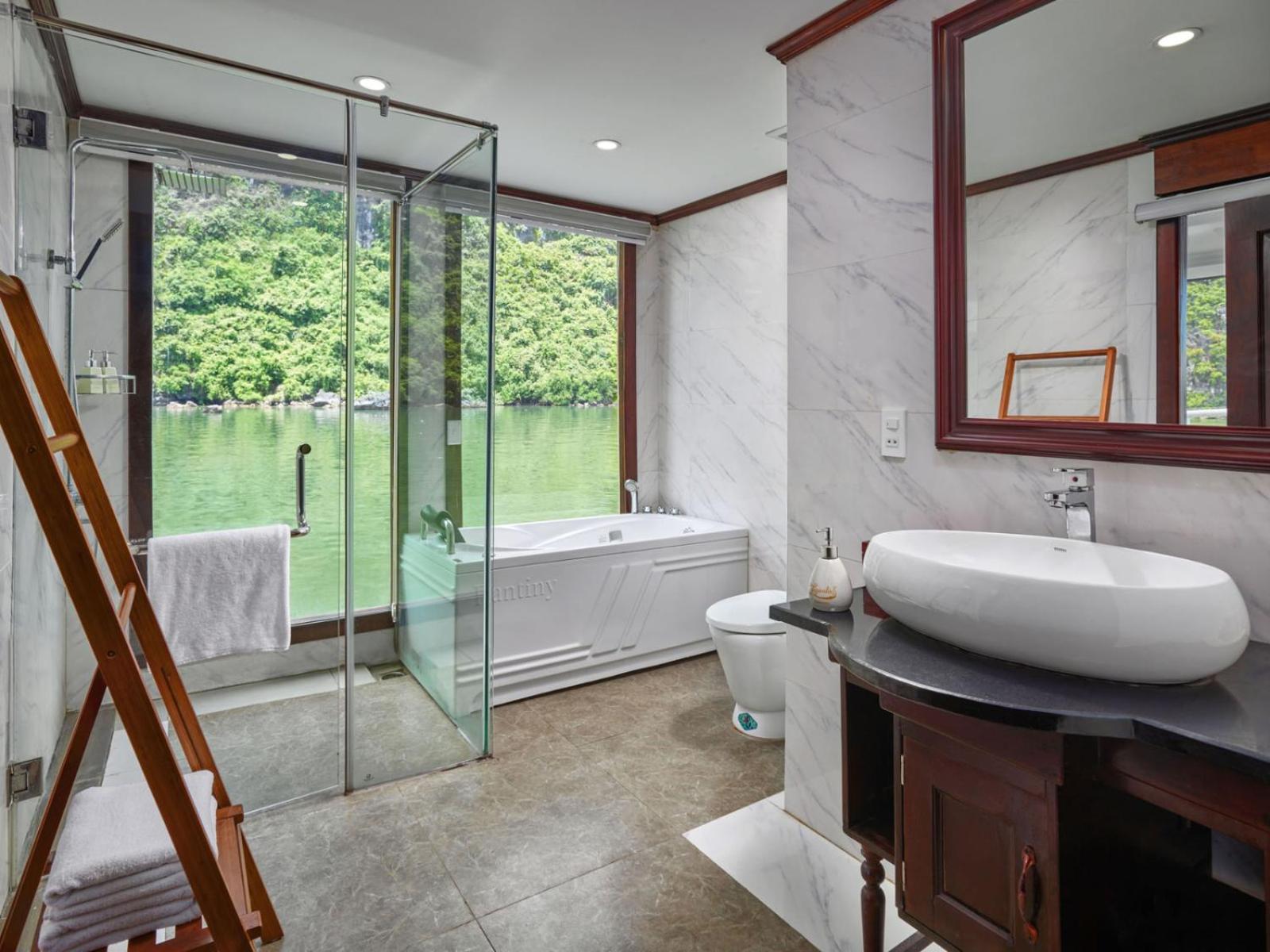 Hotel Lotus Boutique Cruise Ha Long Exteriér fotografie