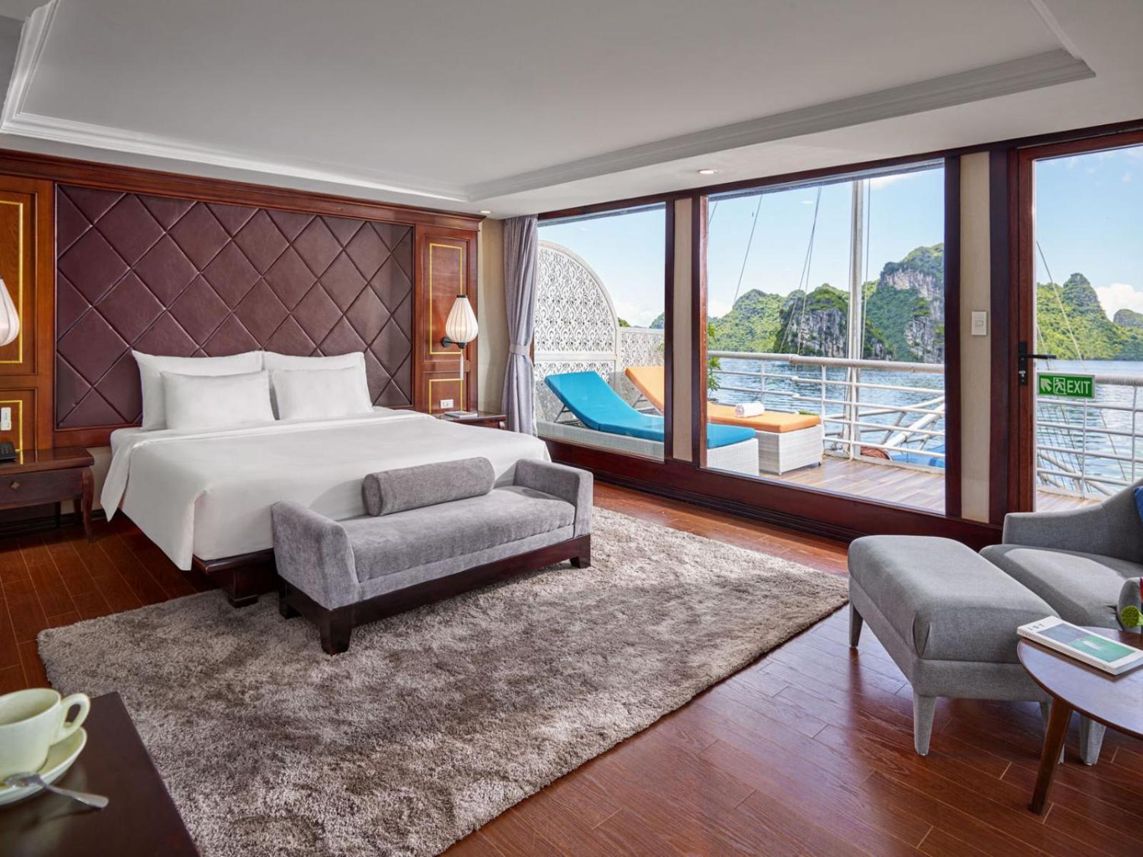 Hotel Lotus Boutique Cruise Ha Long Exteriér fotografie