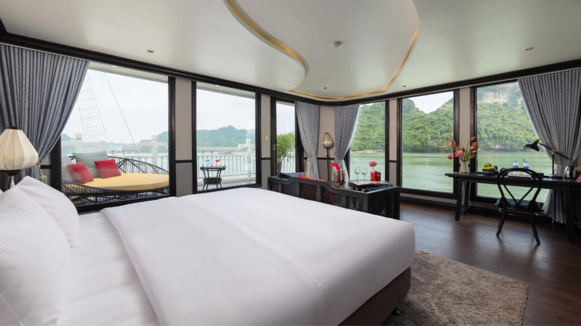 Hotel Lotus Boutique Cruise Ha Long Exteriér fotografie
