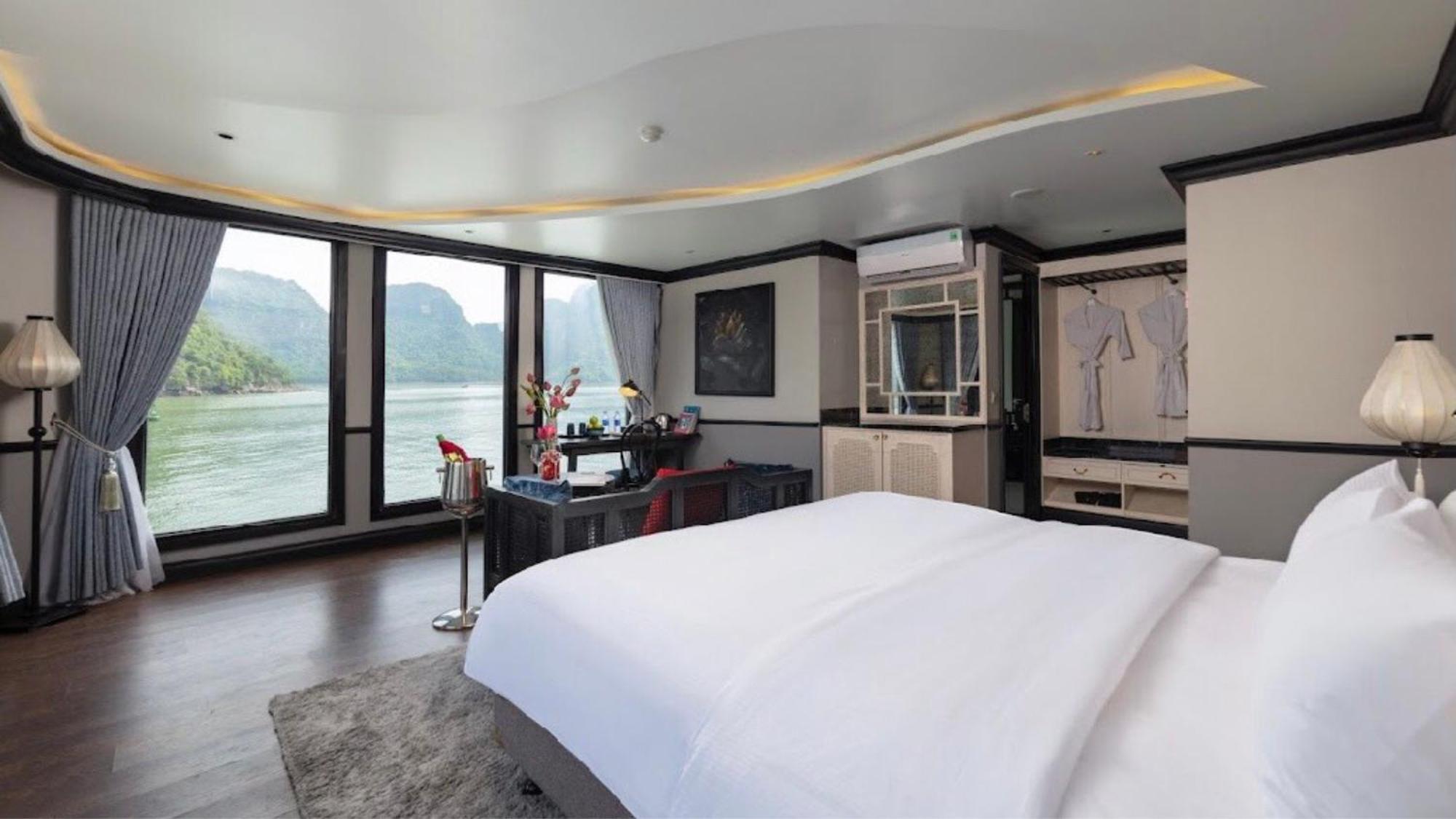 Hotel Lotus Boutique Cruise Ha Long Exteriér fotografie
