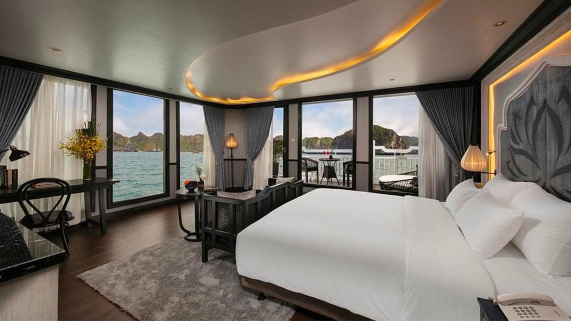 Hotel Lotus Boutique Cruise Ha Long Exteriér fotografie