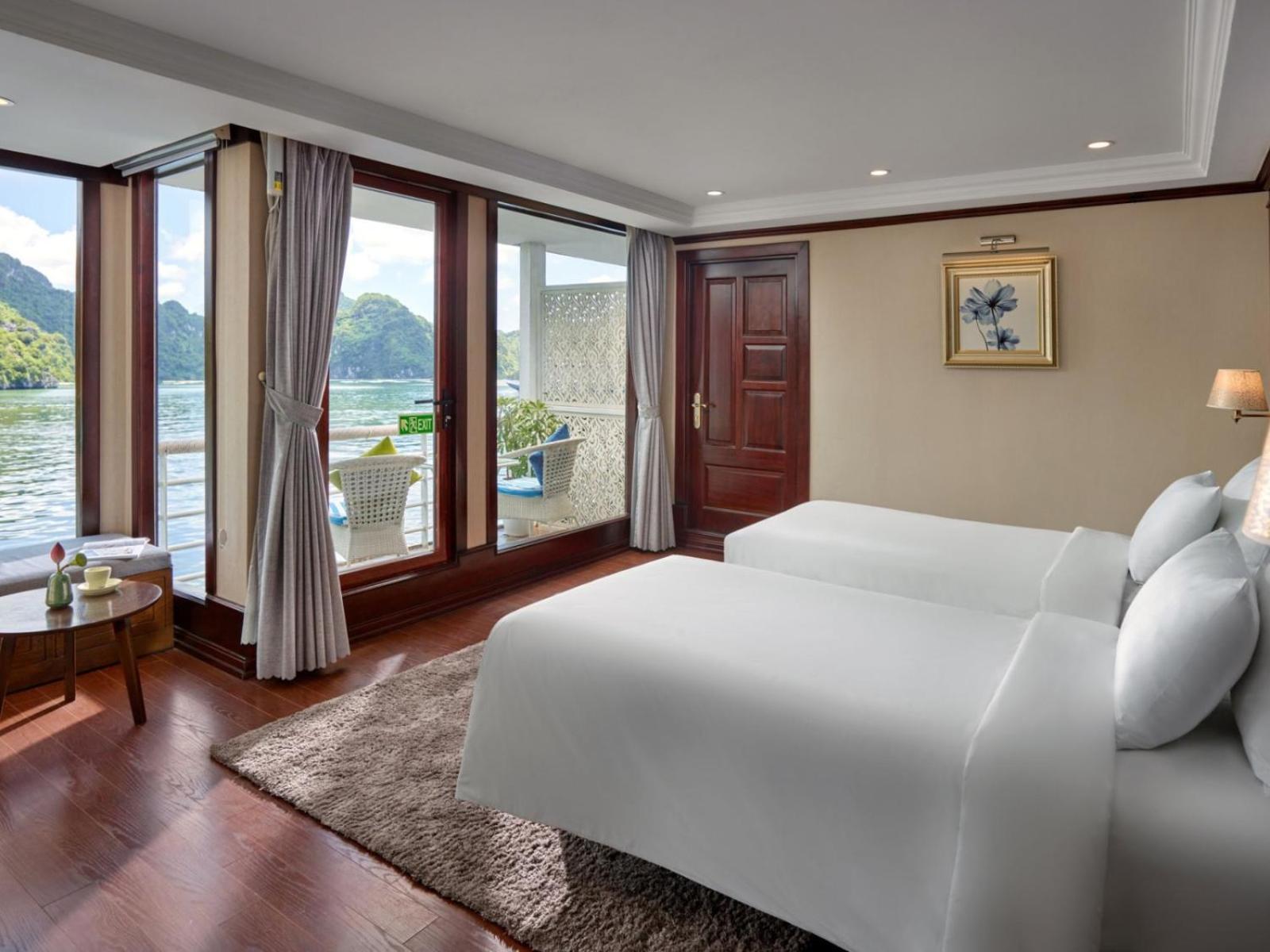 Hotel Lotus Boutique Cruise Ha Long Exteriér fotografie
